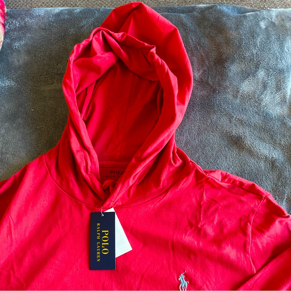XL NWT long sleeve Ralph Lauren Polo Hoodie.